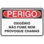 Oxigênio, não fume nem provoque chamas